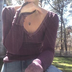 Free People long sleeve thermal